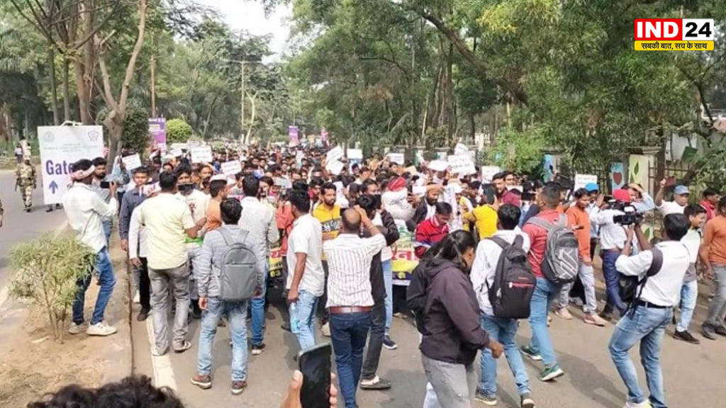 रांची में छात्र आंदोलन ने पकड़ा तूल, लाठीचार्ज के खिलाफ आज ABVP का विधानसभा मार्च,झारखंड बंद का ऐलान