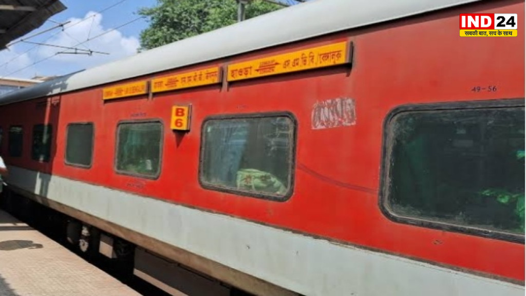 हावड़ा-भुवनेश्वर जन शताब्दी के AC कोच में झरने की तरह गिरा पानी, यात्री हुए बेहाल