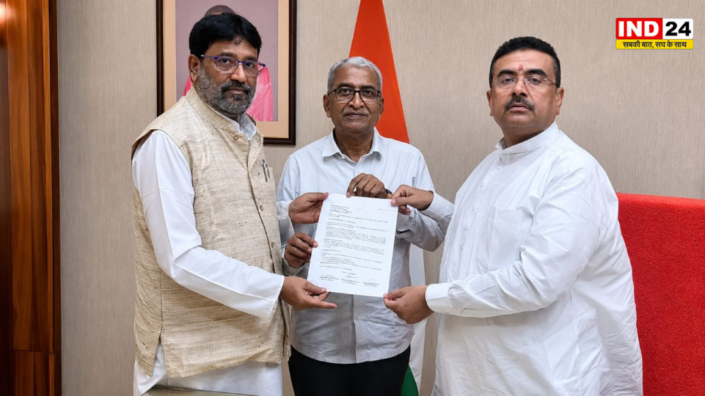 दिल्ली में PM मोदी से मुलाकात के बाद नबान्न पहुंचे NCPI सांसद, CM शुभेंदु अधिकारी से मिले अबू ताहिर और खलीलुर रहमान