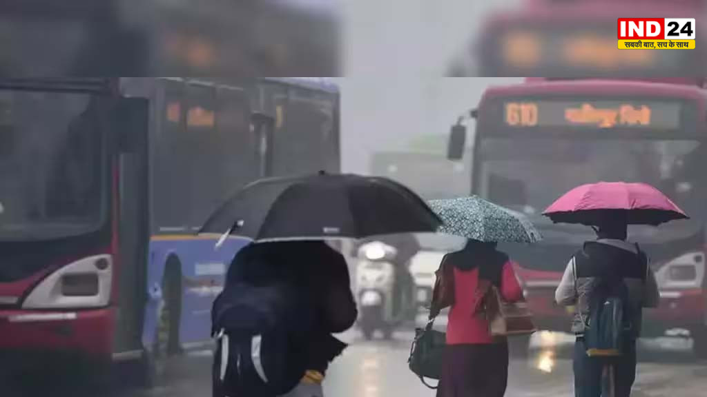 दिल्ली-एनसीआर में बदला मौसम का मिजाज, तेज हवाओं और झमाझम बारिश से राहत; 25 राज्यों में चेतावनी