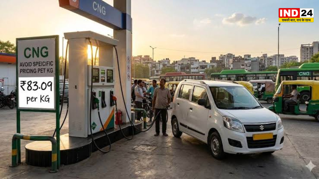 CNG Price Hike: दिल्ली-NCR में आज से 3.89 रुपए महंगी हुई CNG,इस साल 5वीं बार बढ़े दाम