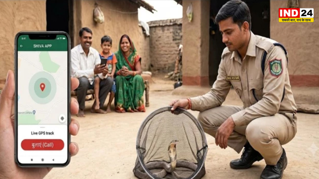 MP में सांप दिखते ही एप से बुला सकेंगे स्नेक रेस्क्यूअर, ‘शिवा’ एप में मिलेगा नजदीकी एक्सपर्ट का नंबर