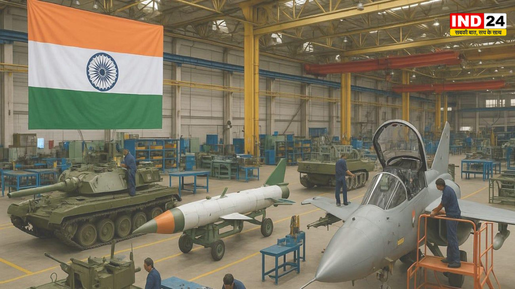 रक्षा उत्पादन में भारत की बड़ी उड़ान: 2029 तक 3 लाख करोड़ का लक्ष्य, निर्यात और स्वदेशी तकनीक बनाएंगे वैश्विक शक्ति