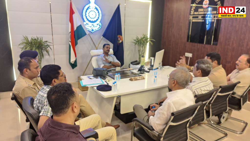 रायपुर में अवैध दवा बिक्री पर सख्ती, DCP क्राइम ने दवा संघ के साथ की बैठक