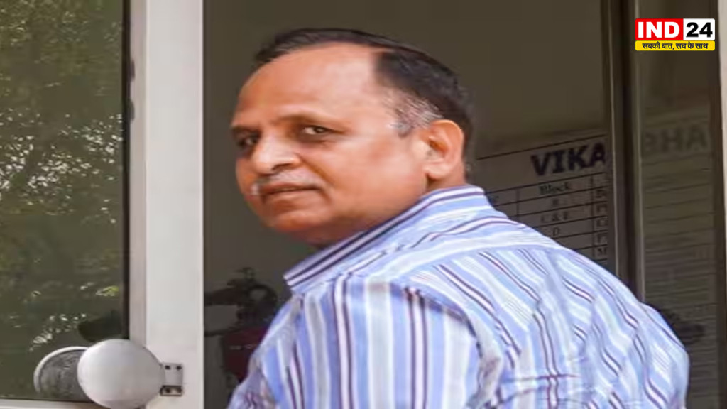 AAP नेता सत्येंद्र जैन फिर गिरफ्तार, दिल्ली जल बोर्ड STP टेंडर में गड़बड़ी का आरोप