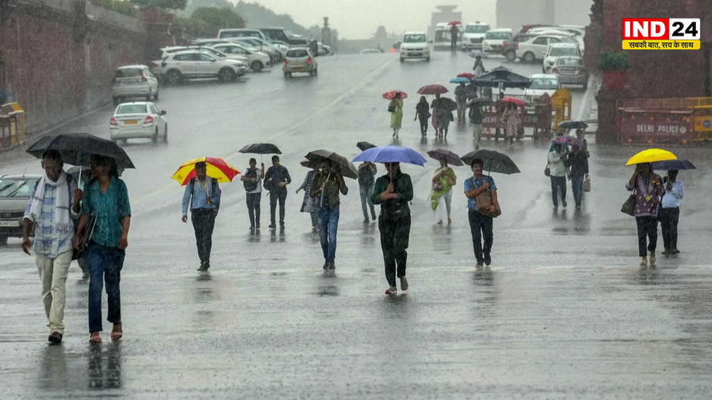 आठ दिन में ही अगस्त का कोटा पार, दिल्ली में बारिश ने बनाया नया रिकॉर्ड