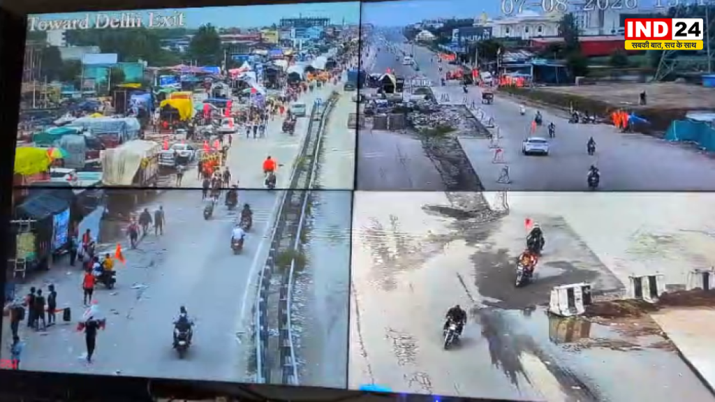 हरिद्वार में चरम पर कांवड़ मेला, 350 CCTV और 10 ड्रोन से हो रही 24 घंटे निगरानी