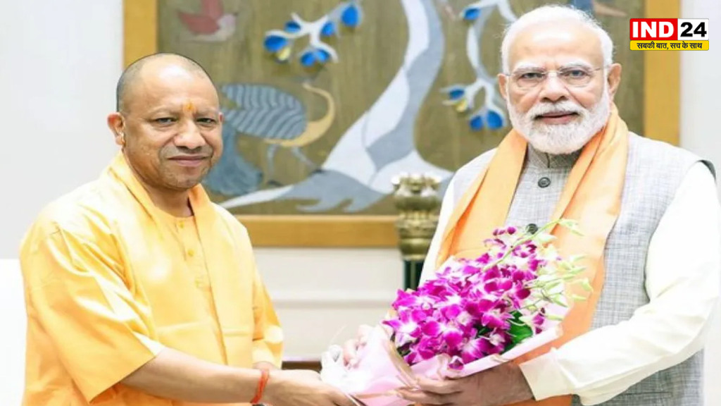 प्रधानमंत्री मोदी से CM योगी ने की मुलाकात, यूपी से जुड़े मुद्दों पर चर्चा की अटकलें
