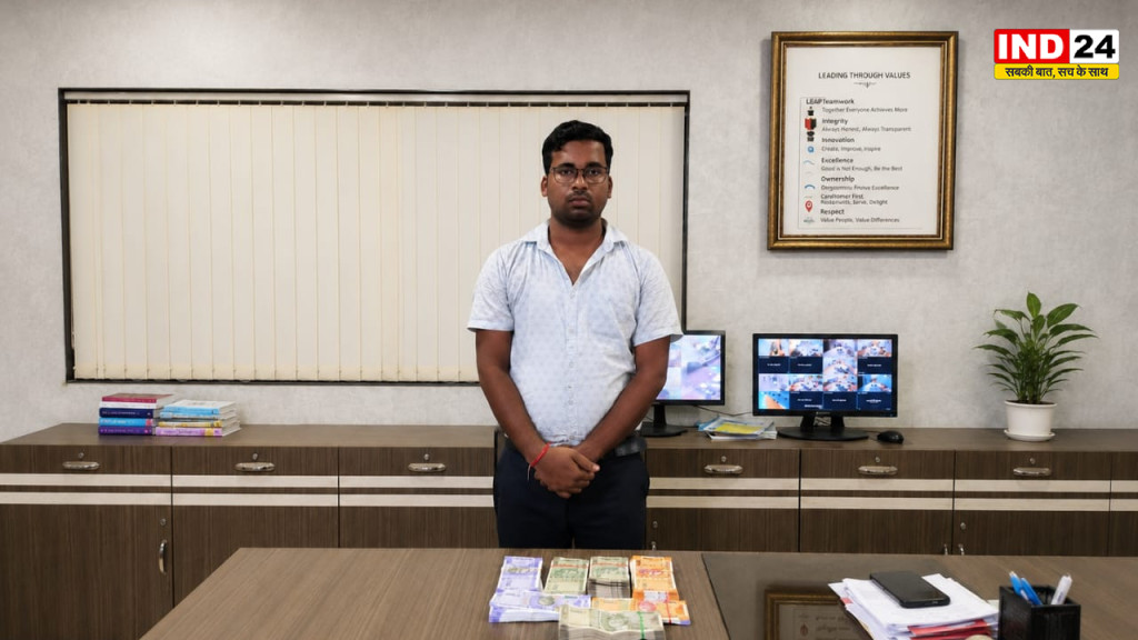 BDO दफ्तर में 2 लाख रुपये रिश्वत लेते रंगे हाथों गिरफ्तार हुआ इंजीनियर: ACB ने बिछाया केमिकल ट्रैप
