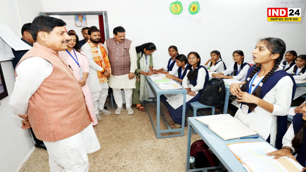 CM डॉ.मोहन यादव ने छात्रों से पूछे रोचक सवाल, बोले- मन में उठने वाली जिज्ञासाओं को न रोकें, चर्चा कर पाएं जवाब