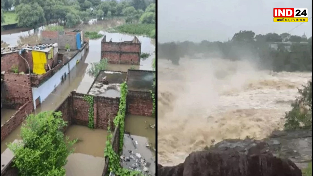 रीवा में 10 साल बाद फिर बाढ़ का कहर, 24 घंटे में 187 मिमी बारिश, 150 से ज्यादा गांव प्रभावित