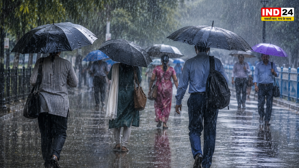 निम्न दबाव और चक्रवात के दोहरे असर से बंगाल में भारी बारिश का अलर्ट, कोलकाता समेत कई जिलों में IMD की चेतावनी