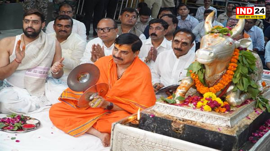 उज्जैन पहुंचे CM डॉ. मोहन यादव, बाबा महाकाल के किए दर्शन, शयन आरती में हुए शामिल