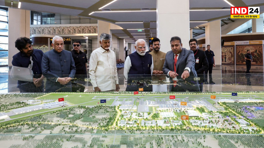 आंध्र प्रदेश को मिला आधुनिक हवाई अड्डे का तोहफा, प्रधानमंत्री मोदी ने किया भोगपुरम अंतरराष्ट्रीय एयरपोर्ट का उद्घाटन
