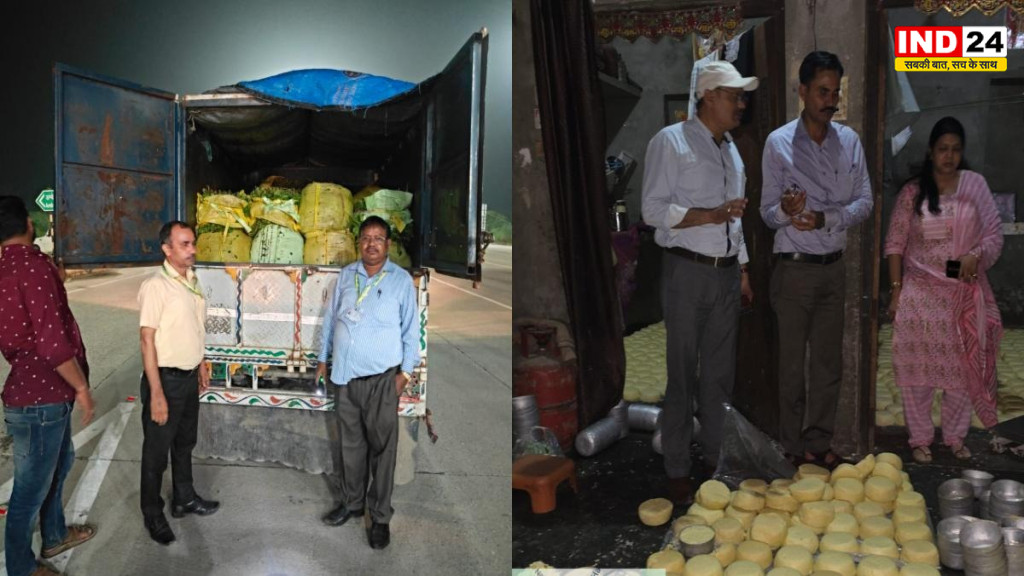 UP Food Department Action: रक्षाबंधन से पहले खाद्य विभाग का बड़ा एक्शन, 20 लाख का पनीर-खोया-मिठाई नष्ट