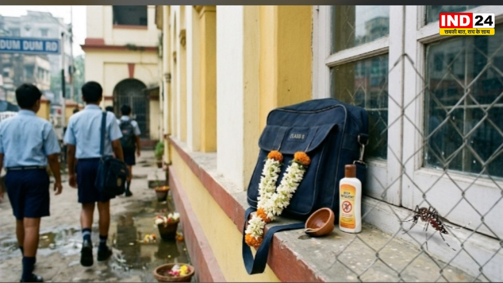 डेंगू का कहर: दक्षिण दमदम में 11 वर्षीय छठी कक्षा के छात्र की मौत