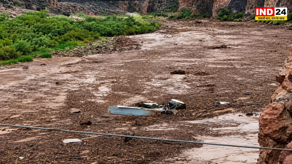 ग्रैंड कैन्यन में अचानक आई भीषण बाढ़ से मची तबाही, 100 से अधिक लोगों का रेस्क्यू; लापता महिला का शव बरामद