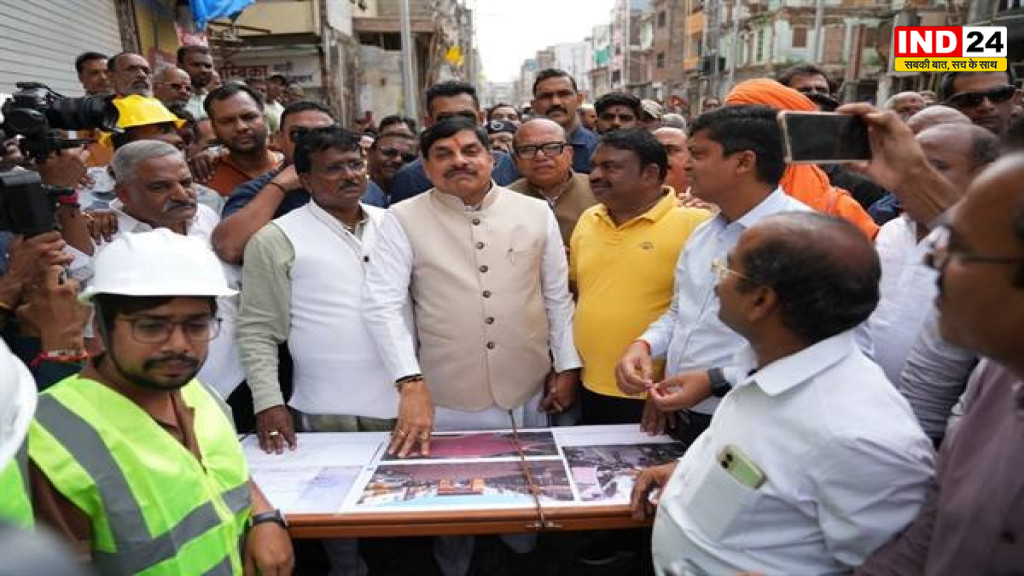 सिंहस्थ 2028: सीएम डॉ. मोहन यादव ने उज्जैन में निर्माण कार्यों का लिया जायजा, सती गेट से गोपाल मंदिर मार्ग का होगा कायाकल्प