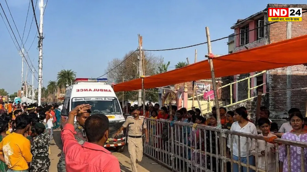 लखीसराय के अशोक धाम मंदिर में भगदड़, 7 महिला श्रद्धालुओं की मौत, करंट की अफवाह से मची अफरा-तफरी