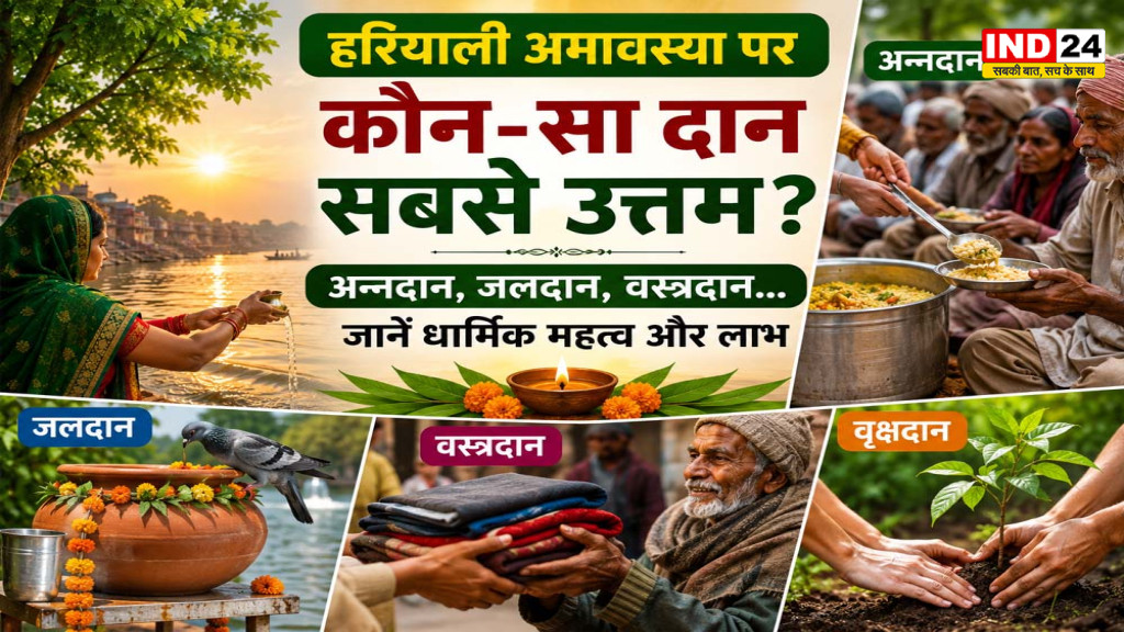 हरियाली अमावस्या पर क्या दान करें? वृक्षदान क्यों खास, जानें अन्न-जल-वस्त्रदान का सही तरीका