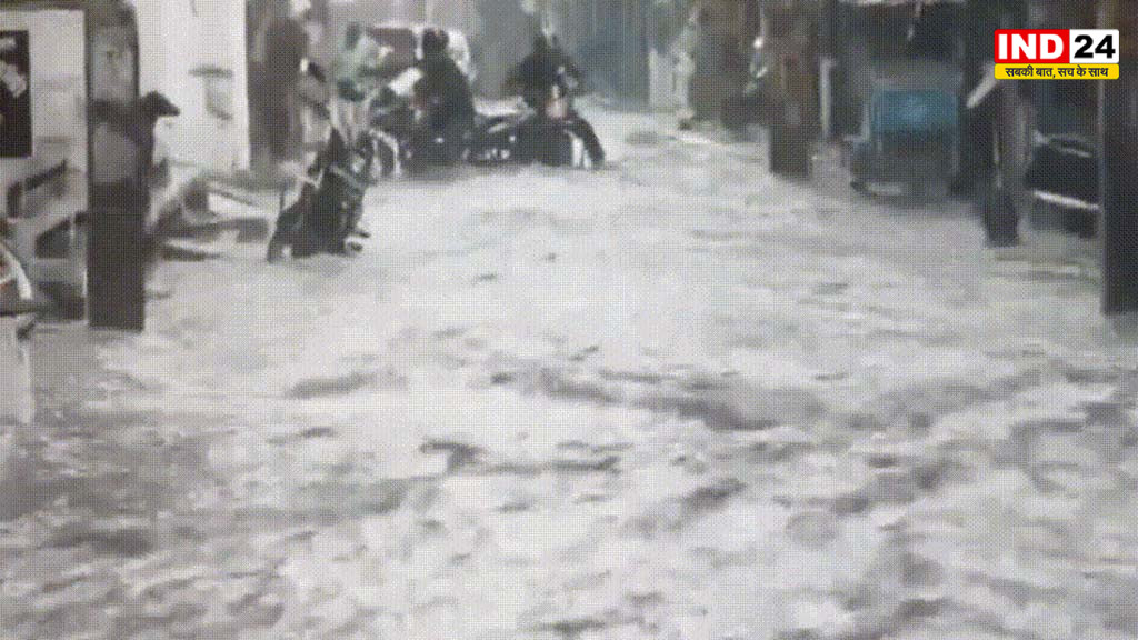 दिल्ली में मौसम का रेड अलर्ट! तेज बारिश, बिजली और 40 किमी प्रति घंटे तक हवाओं की चेतावनी