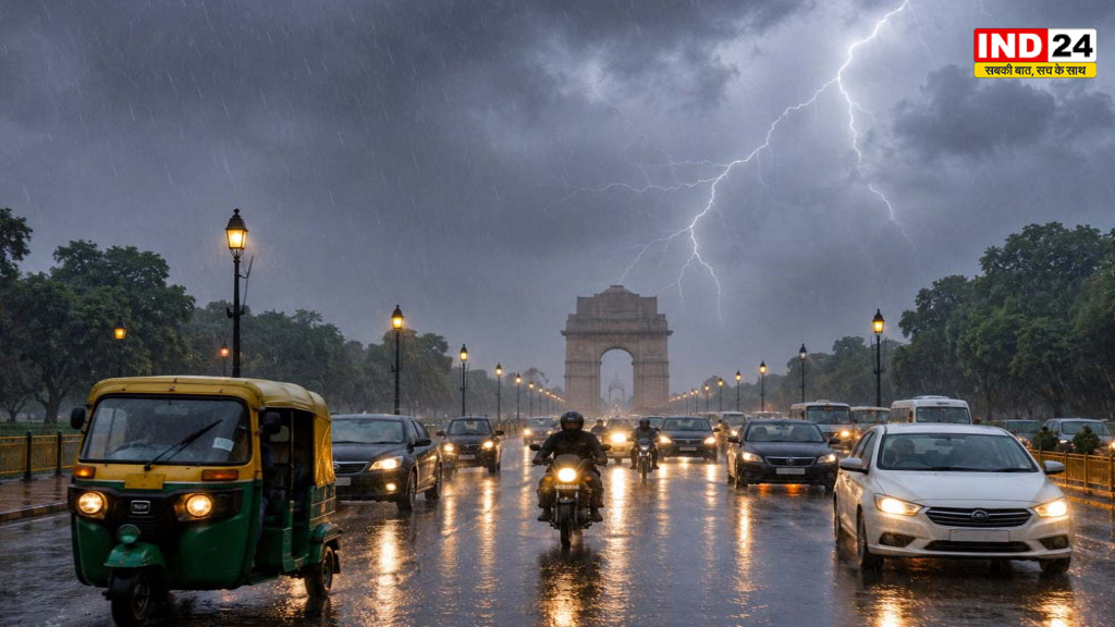 Weather Update: दिल्ली-यूपी समेत कई राज्यों में आज भारी बारिश का अलर्ट, IMD ने जारी की चेतावनी
