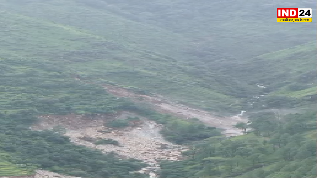 कपकोट के लखमारा गांव में लगातार भूस्खलन से दहशत, बोल्डर गिरने से बढ़ा खतरा