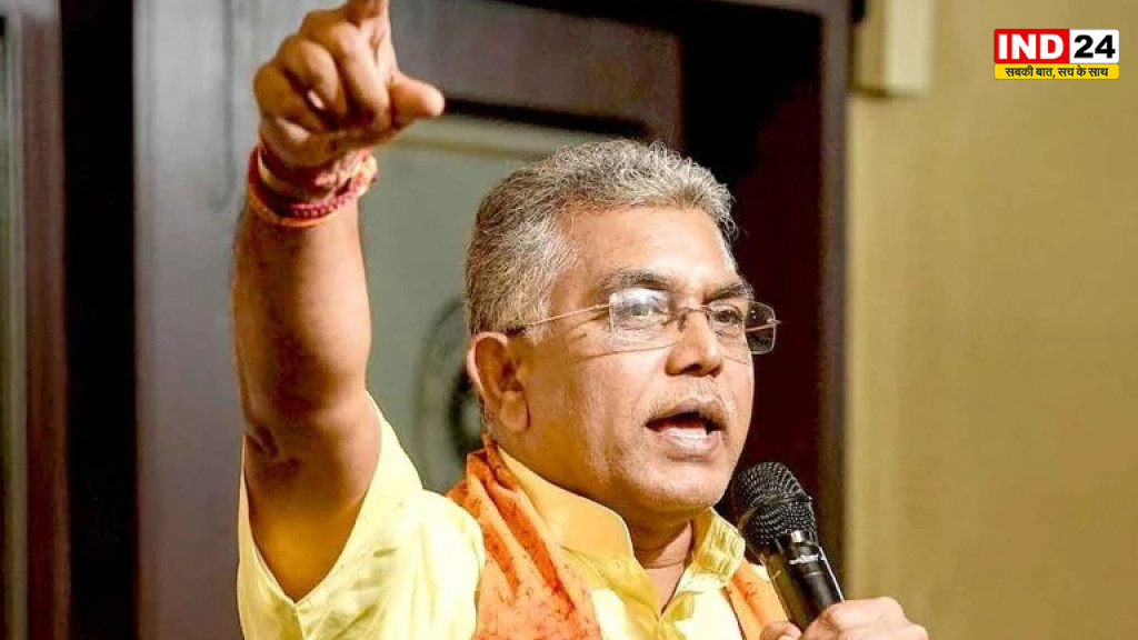 कोलकाता निकाय चुनाव में BJP-NCPI गठबंधन की चर्चा पर विराम, सुकांत के बाद दिलीप घोष ने भी किया किनारा, जादवपुर पर बोला हमला