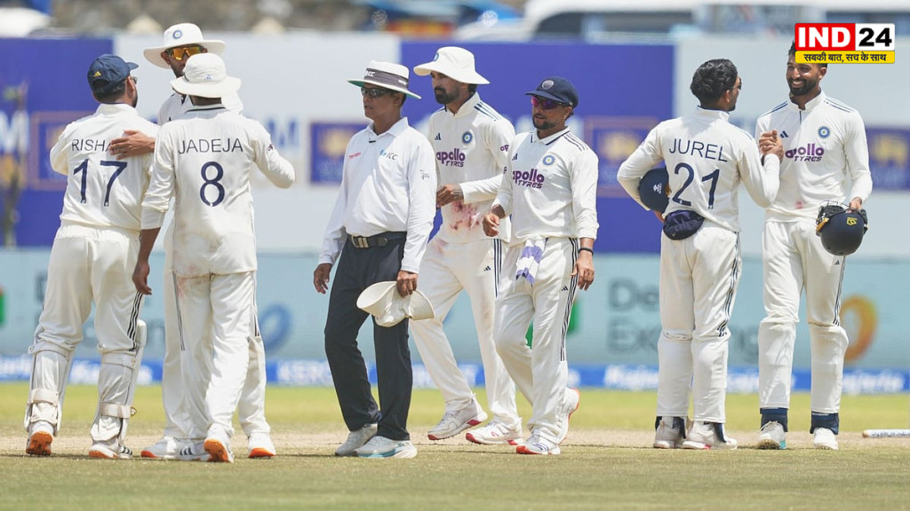 IND vs SL 2nd Test: भारत के स्पिन अटैक के आगे श्रीलंका बेहाल, नुवांथा भी नहीं बच सके