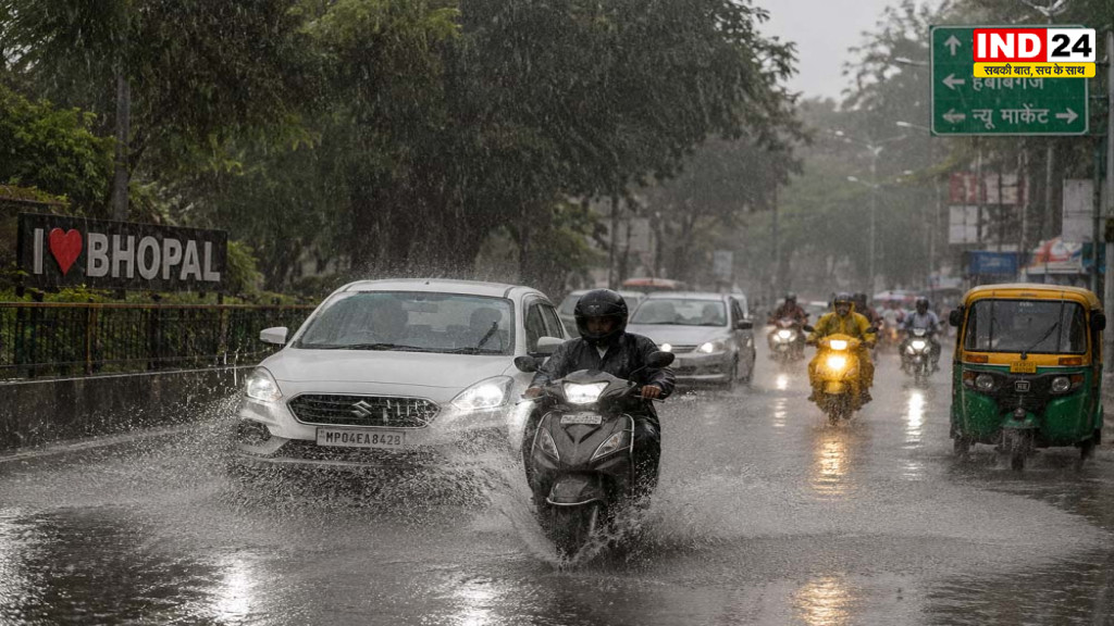 MP Weather Update: मध्य प्रदेश के 16 जिलों में झमाझम बारिश, सीधी में सबसे ज्यादा 74 मिमी वर्षा; आज इन जिलों में भारी बारिश का अलर्ट