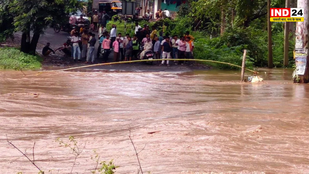 Anuppur News: अमरकंटक जाने वाले श्रद्धालु सावधान! गिजरी नाले में उफान, घंटों से बंद है मुख्य मार्ग