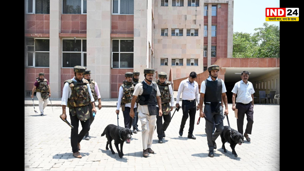 चंडीगढ़ के 4 स्कूलों को बम धमकी से हड़कंप, पुलिस और डॉग स्क्वायड ने संभाला मोर्चा