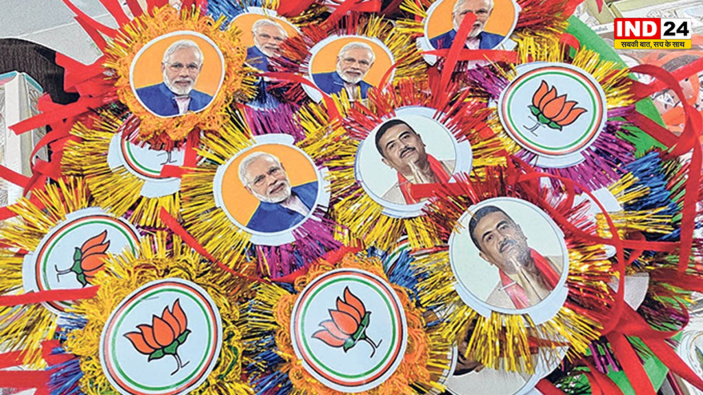 पश्चिम बंगाल में बदला राखी का मिज़ाज, मोदी और मुख्यमंत्री सुवेंदु अधिकारी की तस्वीरों वाली राखियों की भारी मांग