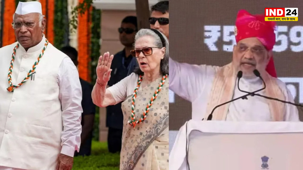 अमित शाह का कांग्रेस पर बड़ा आरोप, ‘वंदे मातरम’ को बीच में रोकने का लगाया दावा