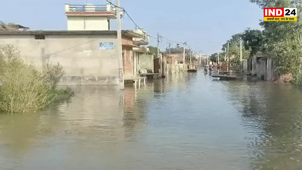 यूपी में मानसून का कहर, 10 शहरों में तेज बारिश, बिजनौर में बाढ़ से हाईवे बंद, गंगा समेत 10 नदियां उफान पर