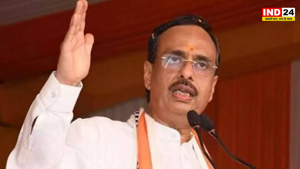 यूपी में 52 नेताओं को बुलेटप्रूफ जैकेट देने पर दिनेश शर्मा बोले - सुरक्षा में पार्टी नहीं, खतरा देखा जाता है