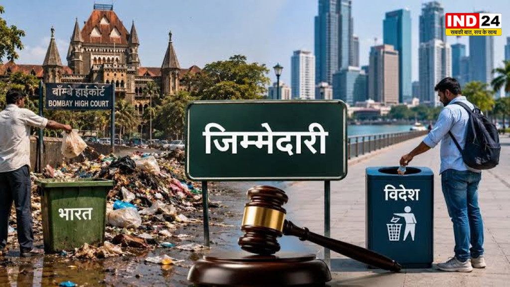 सफाई को लेकर बॉम्बे हाई कोर्ट की खरी-खरी, नागरिकों को लगाई फटकार