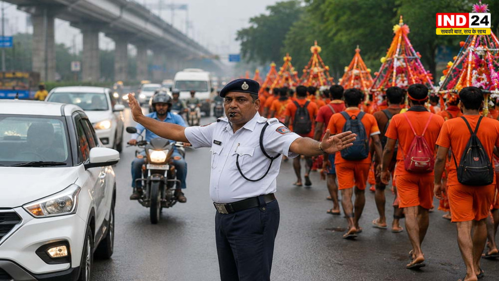 Delhi Traffic Alert: कांवड़ यात्रा के चलते शाहदरा GT रोड बंद, इन रास्तों पर लगा भारी जाम; 12 अगस्त तक रहेगा डायवर्जन
