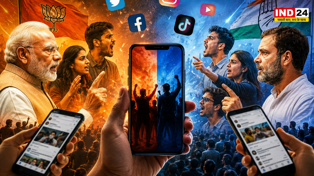 दिल्ली के GEN-Z प्रोटेस्ट की गूंज छत्तीसगढ़ तक, सोशल मीडिया पर छिड़ी सियासी जंग