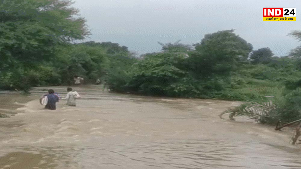 दतिया में 24 घंटे से भारी बारिश, आज सभी स्कूल बंद; प्रशासन अलर्ट