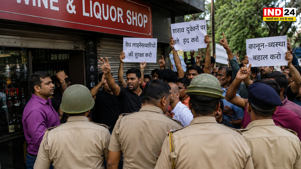 बंगाल में शराब दुकानों पर हमलों का आरोप, लाइसेंसधारियों ने मुख्यमंत्री सुवेंदु अधिकारी से सुरक्षा और कार्रवाई की मांग