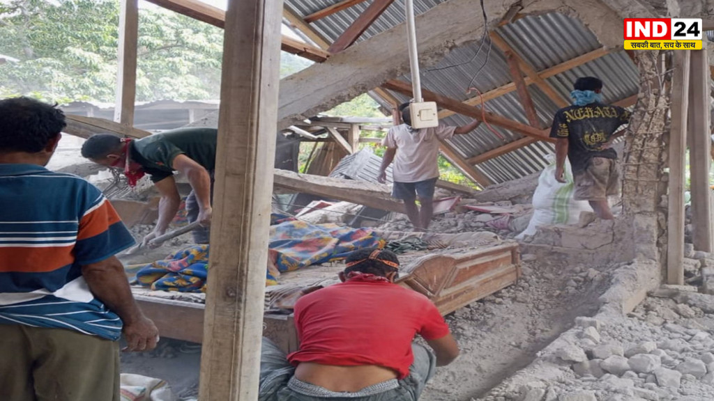 इंडोनेशिया में कुछ घंटों में दूसरी बार आया भूकंप, 7.7 के बाद 6.8 तीव्रता से फिर हिली धरती