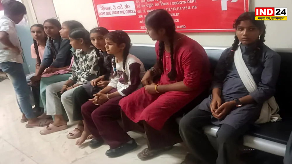 इंदौर में मिड-डे मील खाने के बाद 38 बच्चे बीमार, 19 अस्पताल में भर्ती, फूड पॉइजनिंग की आशंका