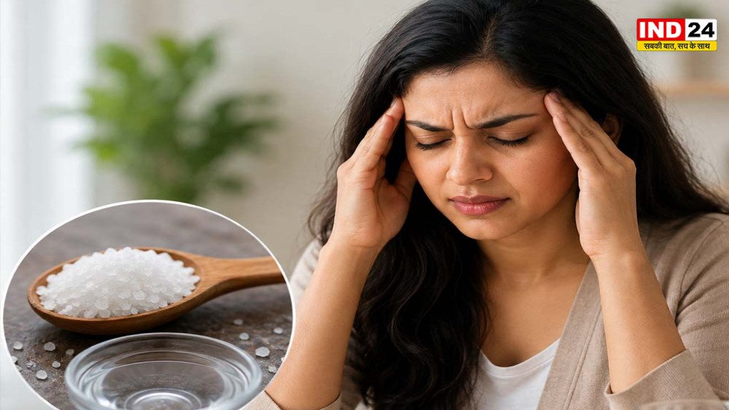Headache Home Remedy: 5 मिनट में सिरदर्द ठीक करेगा एक चुटकी नमक? जानें नुस्खे का सच और सही तरीका