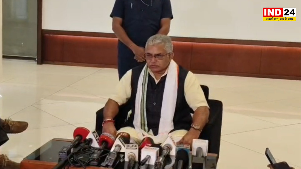 दिलीप घोष के बड़े बयान, विपक्ष से लेकर जेन-जी फेस्ट और डेरिक ओ'ब्रायन के तलब होने पर कही बड़ी बात