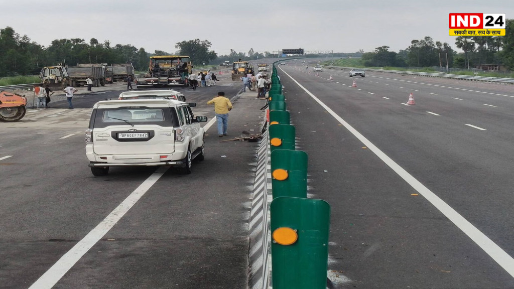 कानपुर-लखनऊ एक्सप्रेसवे धंसाव पर NHAI की बड़ी कार्रवाई, प्रोजेक्ट डायरेक्टर हटाए गए, मरम्मत पूरी होने तक टोल वसूली बंद