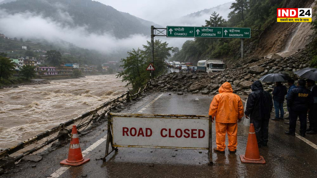 उत्तराखंड में भारी बारिश से हाहाकार, कई हाईवे और दर्जनों सड़कें बंद; कई इलाकों का संपर्क टूटा