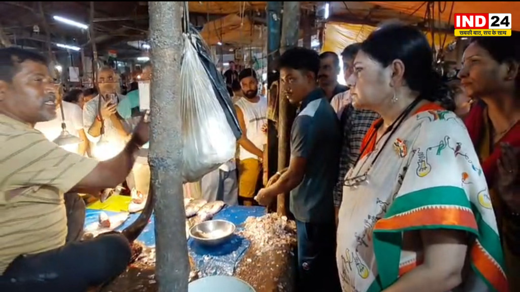 लैंसडाउन मार्केट में अतिक्रमण पर अग्निमित्रा पॉल सख्त, हॉकरों को दो दिन की मोहलत
