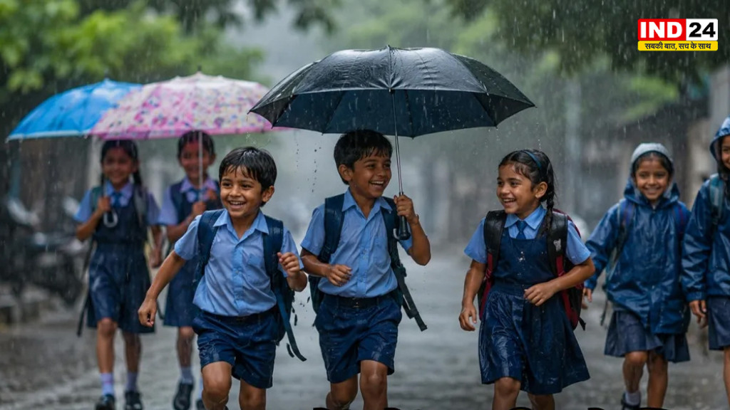 MP में मानसून ने पकड़ी रफ्तार, भारी बारिश के चलते कई जिलों में स्कूल बंद