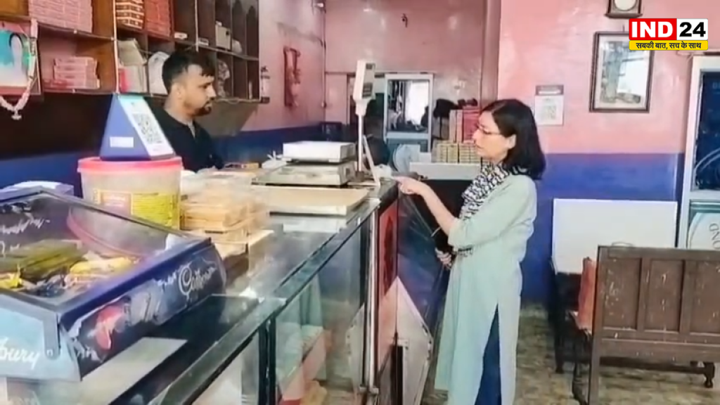 रक्षाबंधन-जन्माष्टमी से पहले खाद्य विभाग की बड़ी कार्रवाई, 5 मिठाइयों के नमूने जांच को भेजे